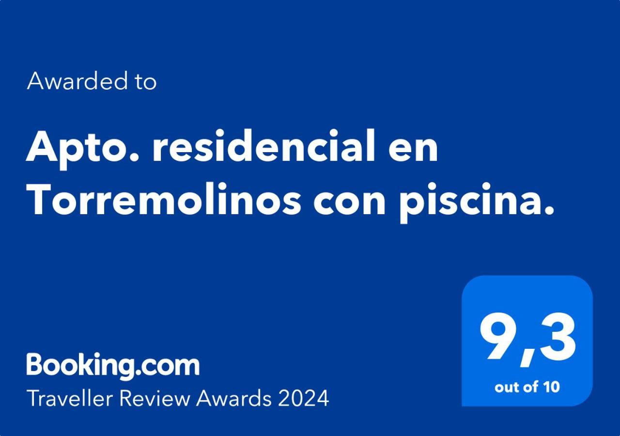 Apto. residencial en Torremolinos con piscina. Exterior foto